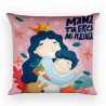 Cojín Madre e Hijo Mamá Tu Eres Mi Reina Gde